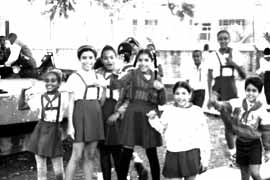 "Well-cared-for Cuban kids."