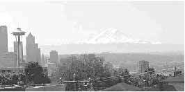 visibility of mt. rainier-1980's