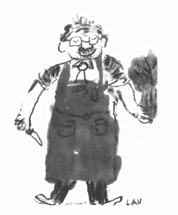self portrait of Alan chong Lau